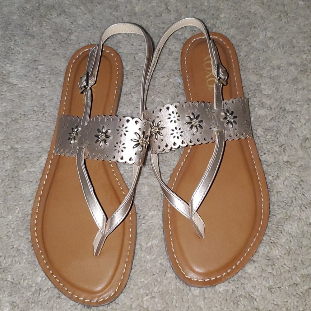 Never worn boho sandals